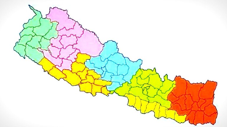 नयाँ दिल्लीस्थित नेपाली दूतावासमा चुच्चे नक्सा गायब