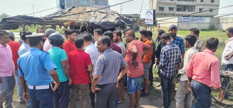 नवनिर्वाचित मेयर सिंहद्वारा पटके सवारी करको ढाट २४ घण्टा भित्र हटाउन निर्देशन