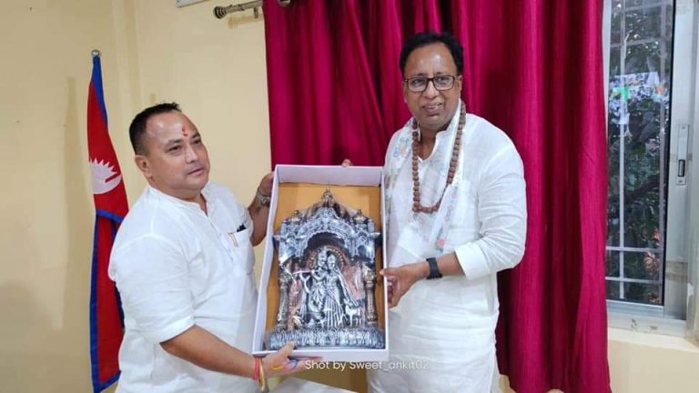 बिहार प्रदेश अध्यक्ष जयसवाल र मेयर सिंहबिच भेटघाट, सफल कार्यकालको शुभकामना