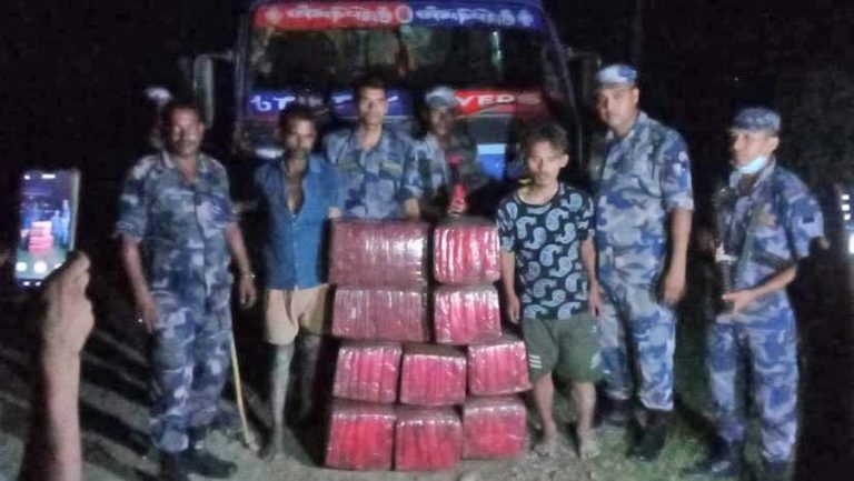 प्रतिबन्धित लागुऔषध गाँजासहित दुई जना पक्राउ