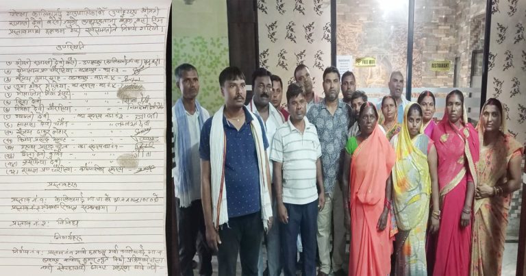 कालिकामाईकाे गाउँसभा बहुमत सदस्यले बहिष्कार गरेपछि स्थगित