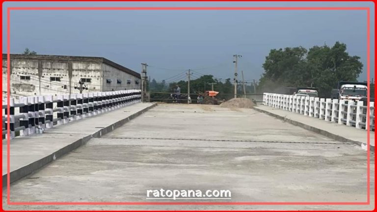 तिलावे पुलको निर्माण कार्य बल्ल सम्पन्न, बुधबार उद्घाटन हुने