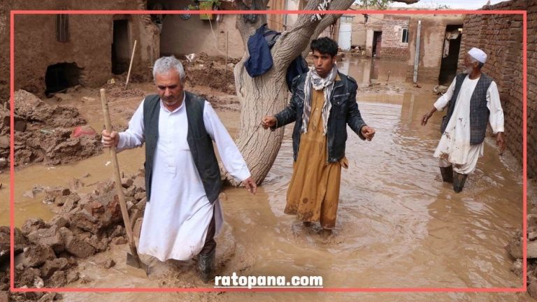 अफगानिस्तानमा बाढीका कारण ३२ जनाको मृत्यु, २० घाइते