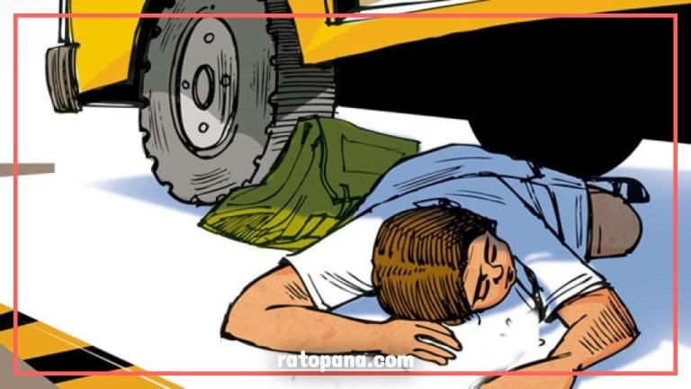 स्कुल बसले किचेर एक विद्यार्थीको मृत्यु