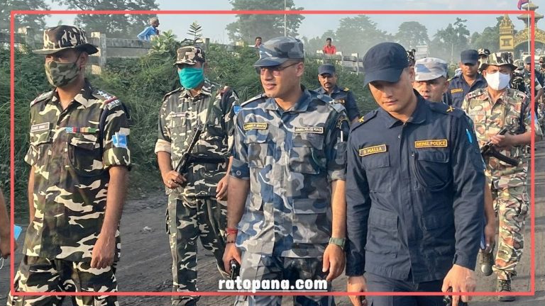 आसन्न निर्वाचन लक्षित संयुक्त सिमा गस्ती