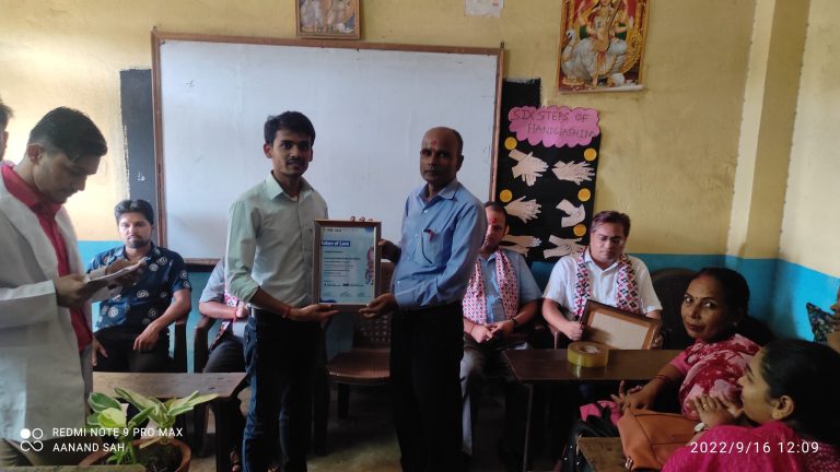 क्लबद्वारा स्वास्थ्य सचेतना कार्यक्रम सम्पन्न