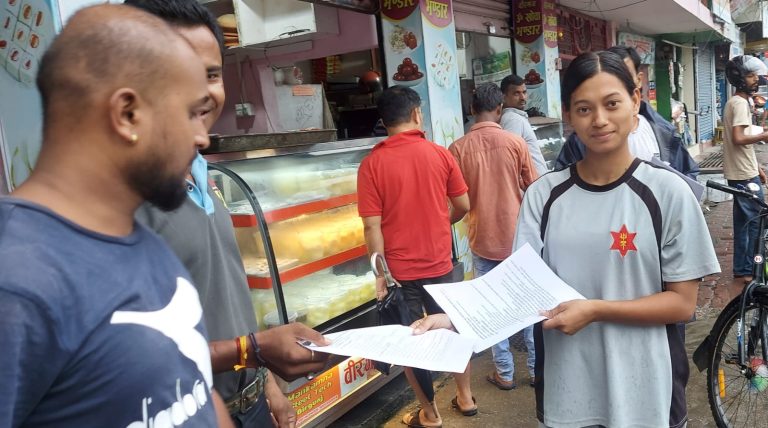 वीरगञ्जमा डेंगु रोगका बारे सचेतना फैलाउने अभियान शुरु