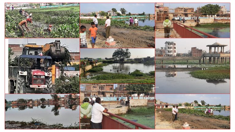 मेयर सिंहको निर्देशनमा छठ पर्वका लागि विभिन्न पोखरीको धमाधम सफाई  ।