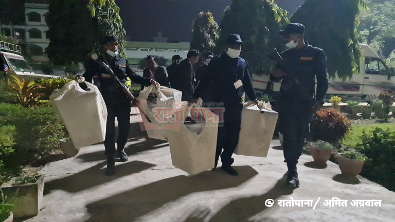पर्सा क्षेत्र नम्बर १ र २ काे मतणना भाेलि बिहान १० बजेदेखि हुने