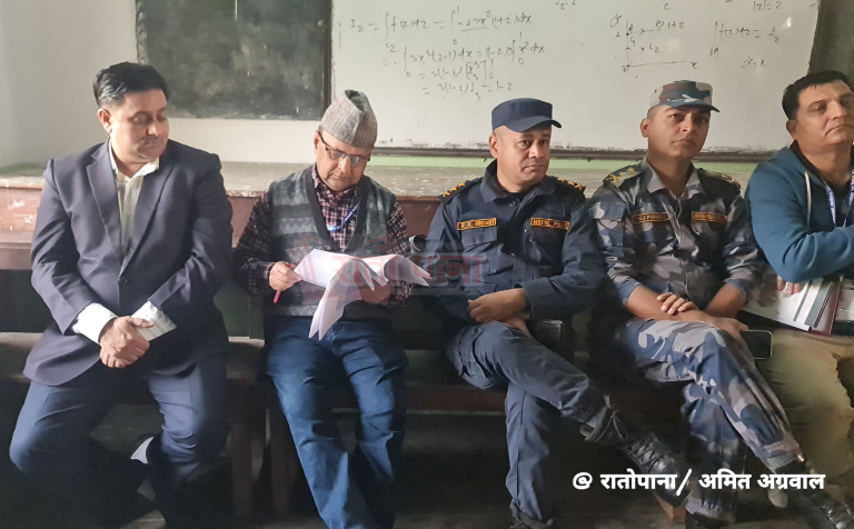 वीरगञ्जमा सर्वदलीय बैठक सक्यो, १० बजेदेखि मतगणना गर्ने निर्णय