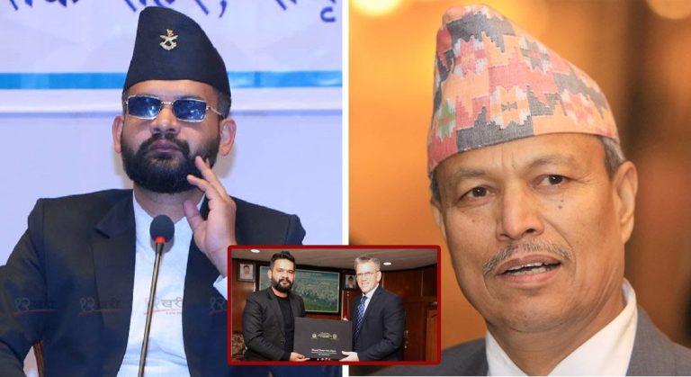 नेकपा एमालेका नेता भीमलाई मेयर बालेनको जवाफ