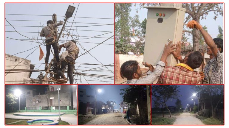 उज्यालो वीरगञ्ज अभियानले ३२ वटै वडा झिलिमिलि