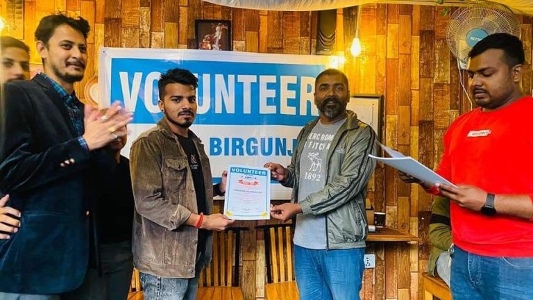 भोलेन्टियर समुहद्वारा “अन्तरास्ट्रिय स्वयंसेवक दिवस”को अवसरमा सम्मान कार्यक्रम