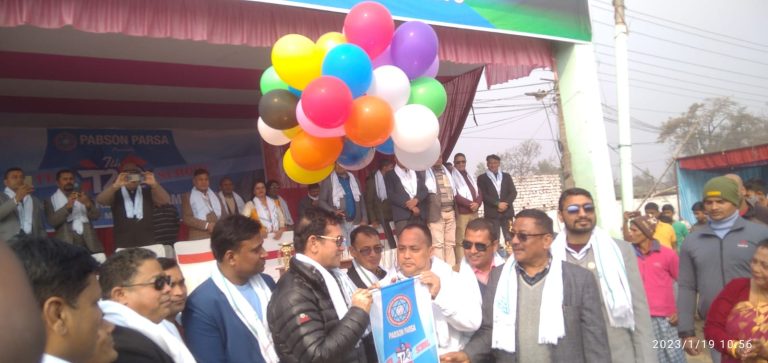 प्याब्सन अन्तर विद्यालय नकआउट क्रिकेट प्रतियोगिता सुरु, मेयर सिंहले गरे बलिङ