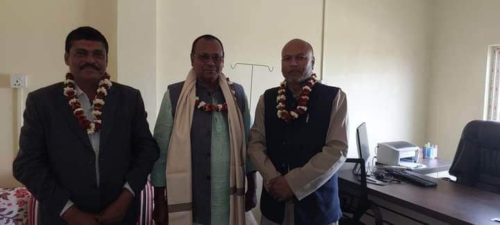 काँग्रेस सभापति यादव र लोसपा नेता झा बीच भेटवार्ता