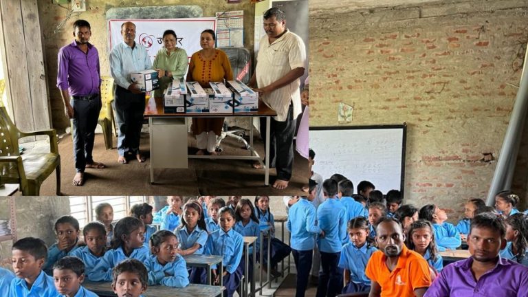 श्री दलित प्राथमिक बिधालयलाई पाँच थान पंखा सहयोग