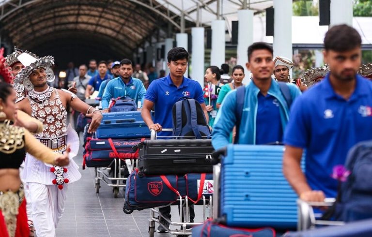 एसिया कप क्रिकेटको दोस्रो तथा अन्तिम खेल खेल्न नेपाली राष्ट्रिय टोली श्रीलंकामा