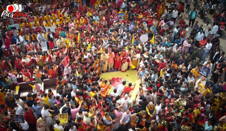 वीरगन्जमा पहिलो पटक निकालियो जगन्नाथ रथयात्रा