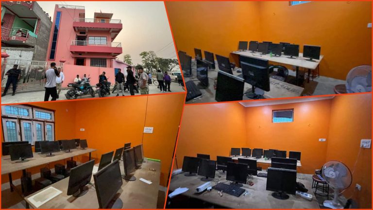 वीरगंजमा कल सेन्टर संचालन गरि अवैध धन्धा गर्ने दुई चिनिया नागरिक पक्राउ