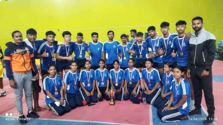 धनुषालाई हराउँदै पर्साले जित्याे कबड्डीकाे उपाधि