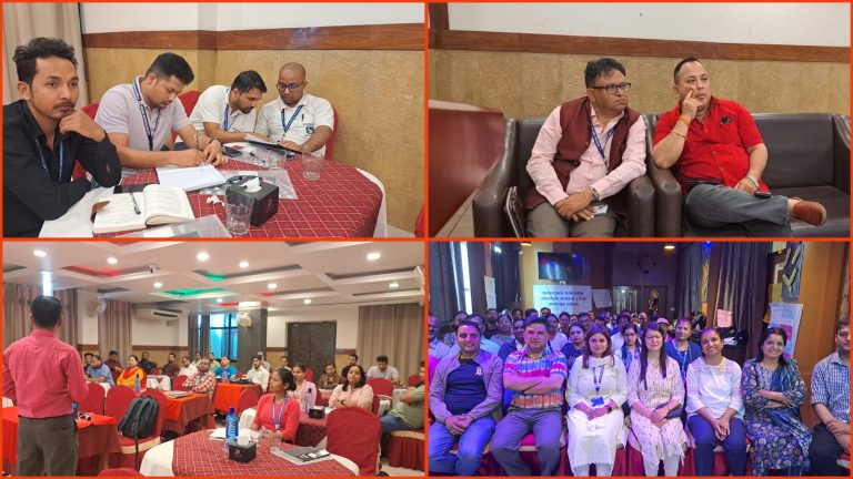१० बुँदे प्रतिबद्धतासहित स्वास्थ्यजन्य फोहर व्यवस्थापन बारे वीरगन्जका निजी अस्पताललाई अभिमुखीकरण