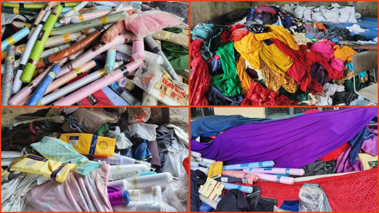 अबैध तरिकाले भण्डारण गरिएको दुई करोड बढी मूल्य बराबरको कपडा भन्सार बुझाइयो