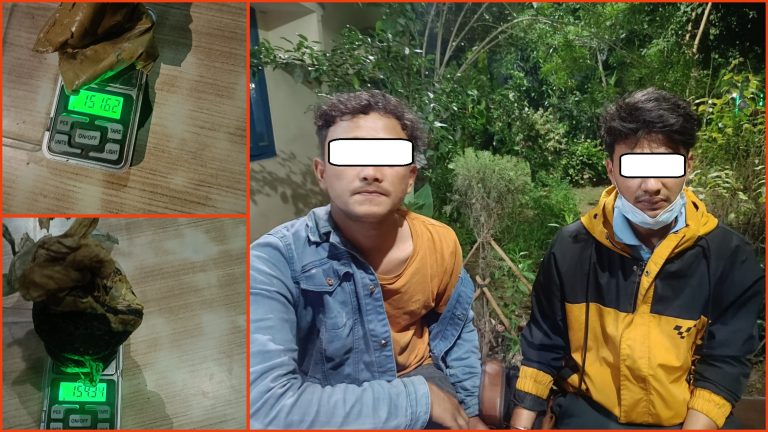 खैरो हिरोइन र अफिमसहित हेटौंडाका दुई युवक वीरगञ्जबाट पक्राउ