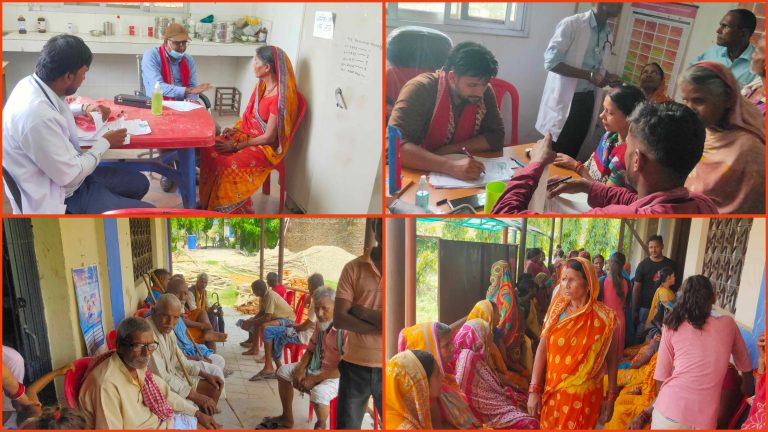 वीरगन्जको विन्दवासिनी स्वास्थ्यचौकीमा स्वास्थ्य शिविर सम्पन्न