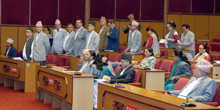 नेपाली कांग्रेसको अवरोधपछि राष्ट्रिय सभाको बैठक पनि स्थगित