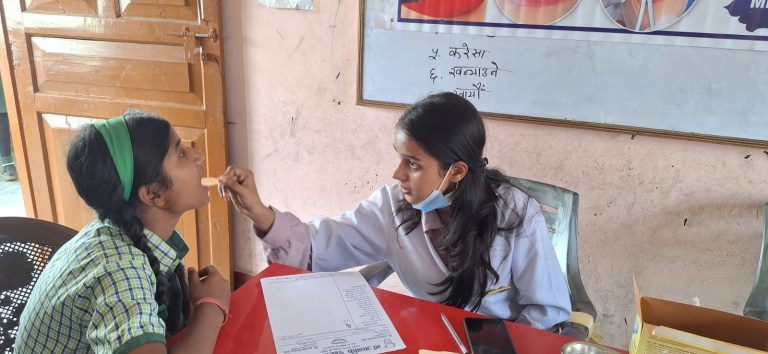 ग्यालेक्सी सेकेन्डरी स्कुलले आयोजना गरेको शिविरबाट बालबालिका लाभान्वित