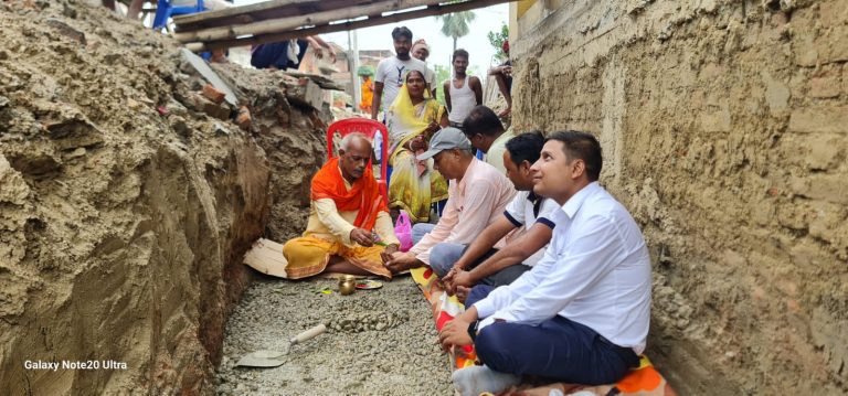 प्रसौनीमा ३० लाखको लागतमा नालाको निर्माण कार्य सुरु