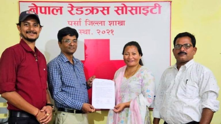 नि:शुल्क रगत परिक्षण गर्न रेडक्रस र जितपुर सिमरा-१४ बीच सम्झौता
