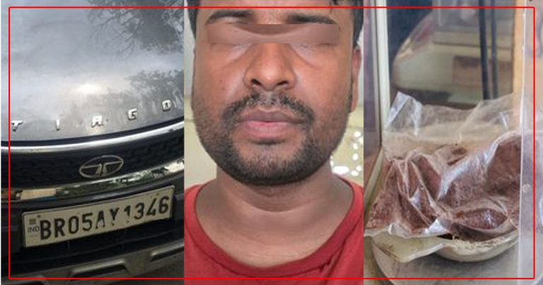 खैरो हिरोइन सहित पर्साबाट एक भारतिय पक्राउ