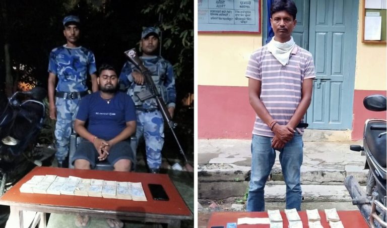 स्रोत नखुलेको १२ लाख बढी रुपैयाँसहित दुई जना पक्राउ