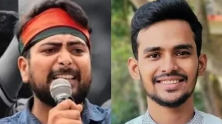 शेख हसिनालाई देश छाड्न बाध्य पार्ने आन्दोलनका दुई अगुवा विद्यार्थी बने मन्त्री