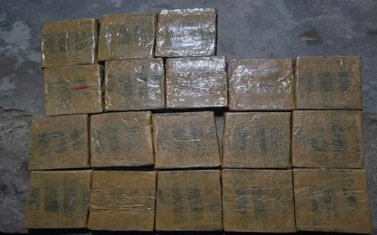 पर्साबाट ठूलो मात्रामा चरेश बरामद, कारोबारी फरार
