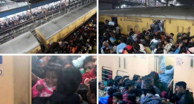 नयाँदिल्ली स्टेसनमा भागदौड हुँदा १८ जनाको मृत्यु
