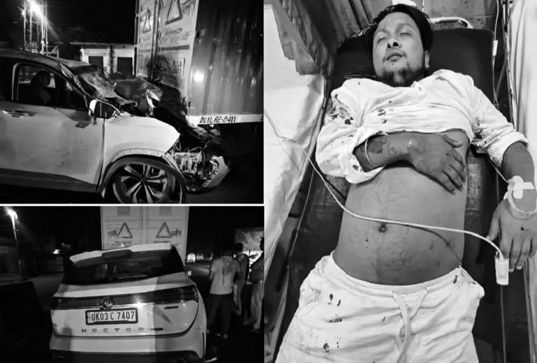 भयानक कार दुर्घटनामा परे इन्डियन आइडल–१२ विजेता पवनदीप राजन