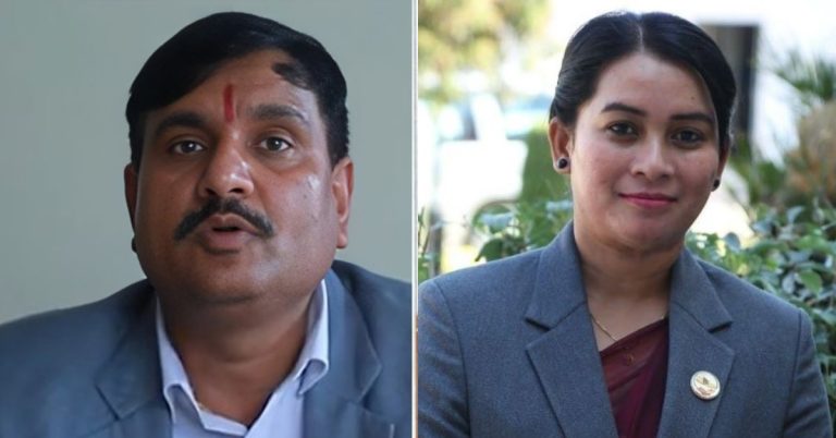 महिला समिति सभापति साहमाथि सांसदले माइक प्रहार गरेपछि…