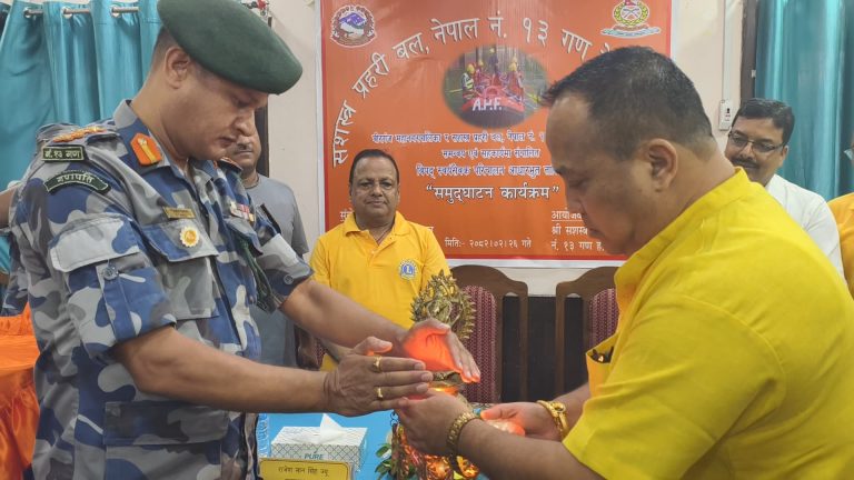 वीरगञ्जमा समुदाय विपद् स्वयंसेवक तालिम सुरु, ३० जना सहभागी