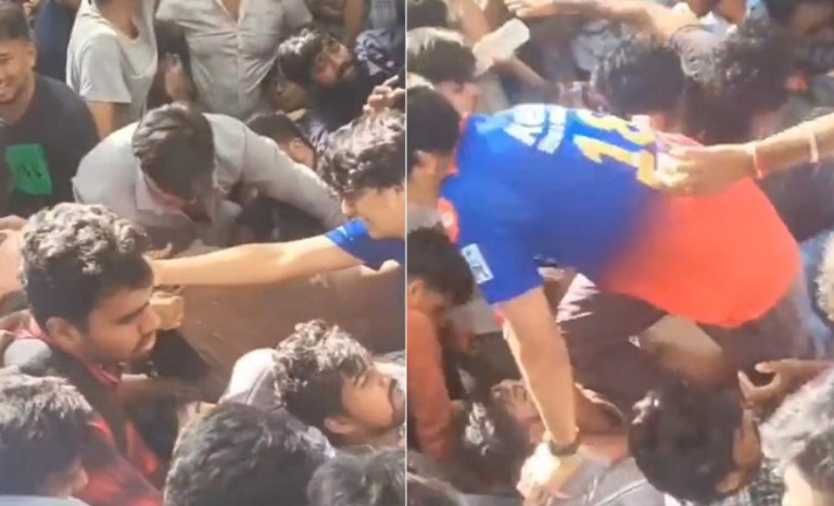 बेंगलुरुको विजय यात्रामा भएको भागदौडमा परेर करिब ७ जनाको मृत्यु