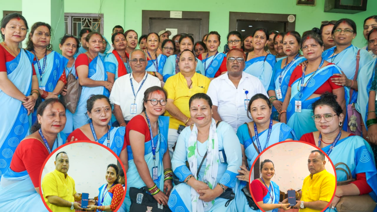 वीरगञ्ज महानगरको प्रविधिमैत्री कदम, स्वयंसेविकालाई मोबाइल सहयोग