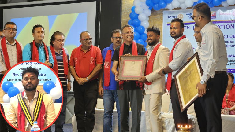 विवेक पटेल बने रोटर्याक्ट वीरगञ्जका अध्यक्ष, सामाजिक सेवामा नयाँ जोश