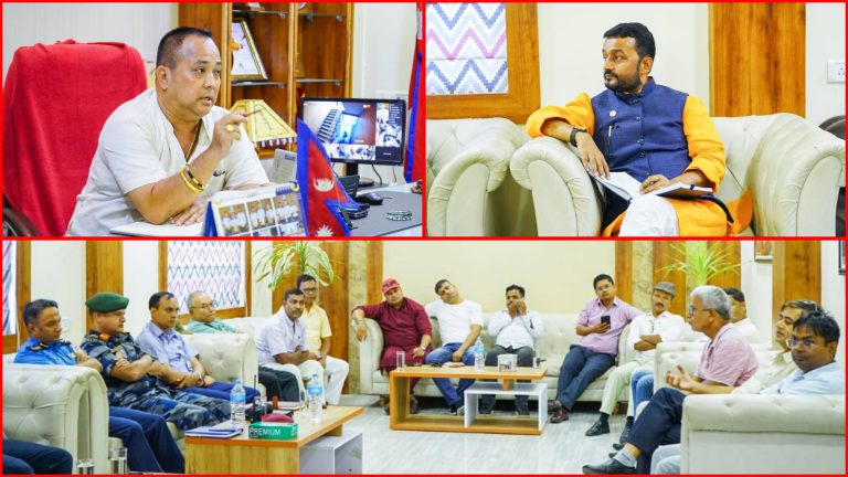 नगरप्रमुख सिंहको पहलमा पानी संकट बारे छलफल, मन्त्री यादवद्वारा तत्काल समाधानको प्रतिबद्धता