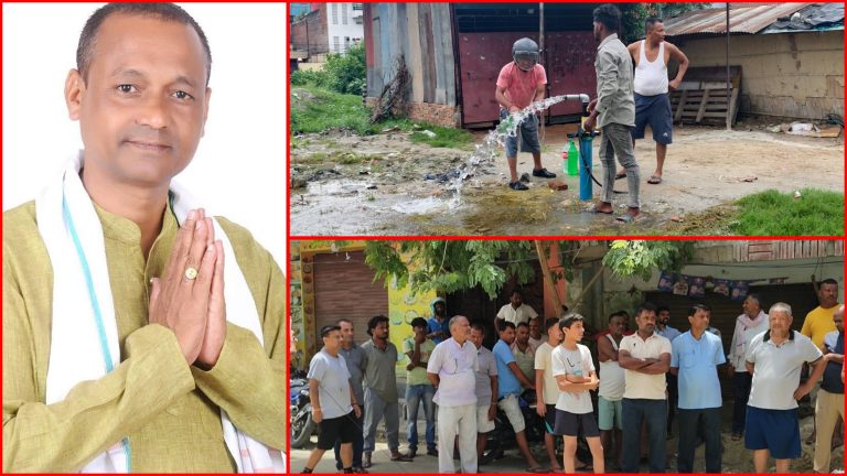टोलबासीको पहलले पानी आयो, वडाध्यक्षको बोरिङ अझै सुनसान (भिडियोसहित)
