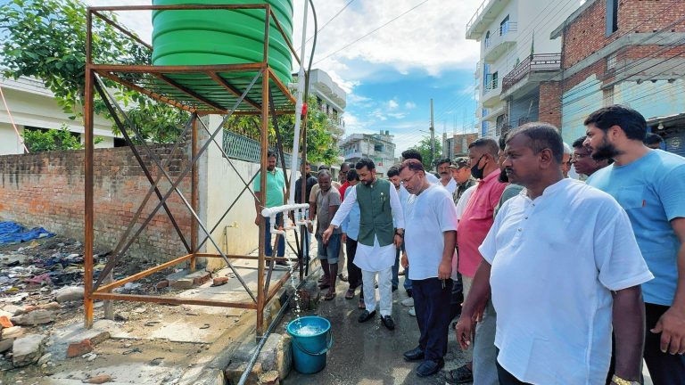 इनर्वामा मन्त्रीको सहयोगमा डिप बोरिङ्ग जडान, पानी अभावबाट सर्वसाधारणलाई राहत