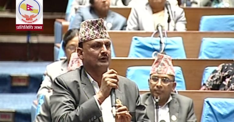 सांसद प्रभु हजराको संसदमा गुहार : पर्सावासीलाई पानी चाहियो, आश्वासन होइन