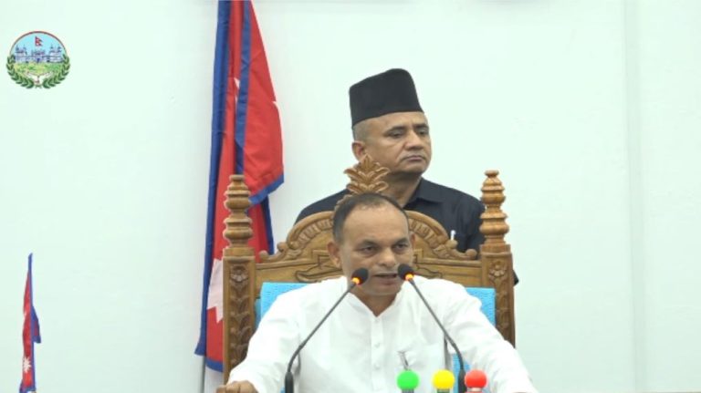 बजेट माथि छानविनका लागि गठन कार्यदलको संयोजकबाट सभामुखले दिए राजीनामा