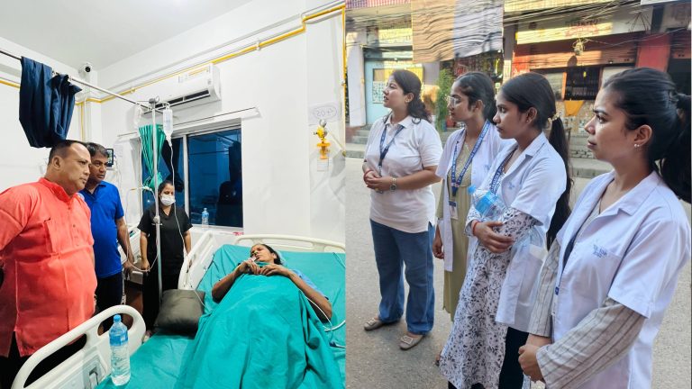 हैजा नियन्त्रणमा प्रमुख सिंहको अगुवाइ, स्वास्थ्यकर्मी र नर्सिङ विद्यार्थी घरदैलोमा सक्रिय