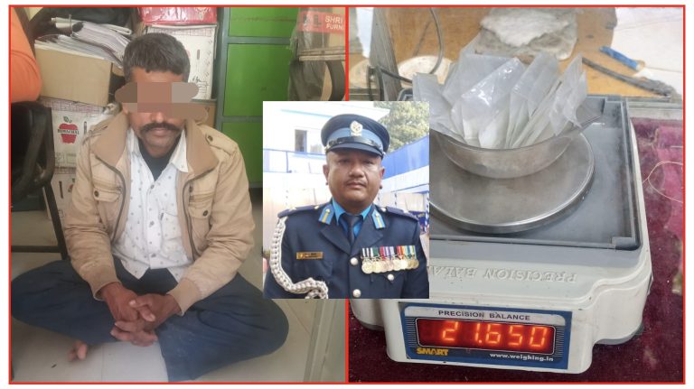 छतवाबाट लागुऔषधसहित भारतीय नागरिक पक्राउ